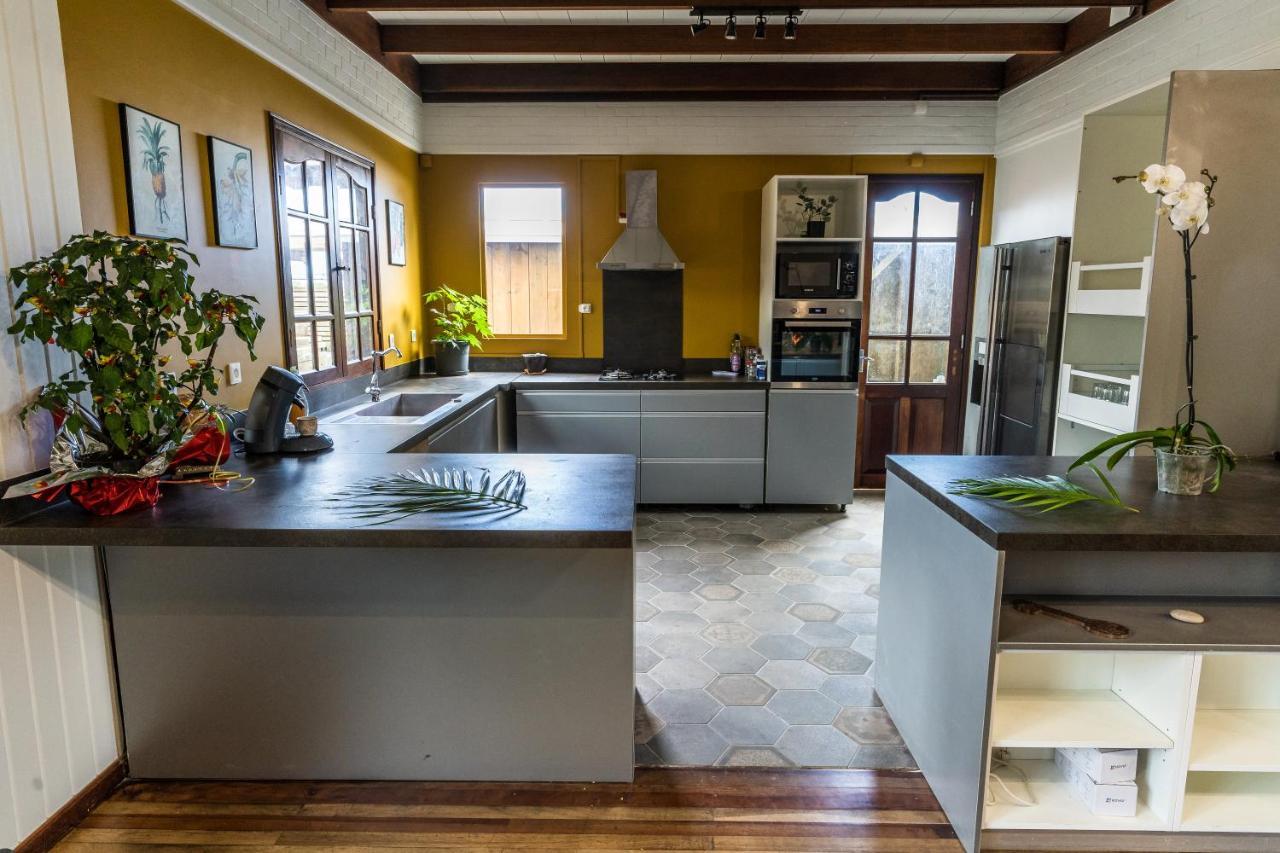 Magnifique Villa Creole Villa Ti Bout Bois Avec Cheminee Au Tevelave Les Avirons 外观 照片