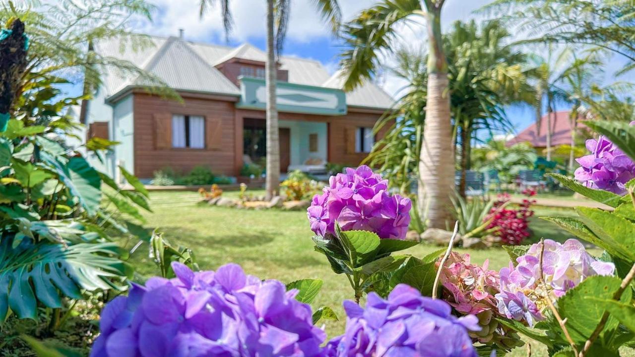 Magnifique Villa Creole Villa Ti Bout Bois Avec Cheminee Au Tevelave Les Avirons 外观 照片