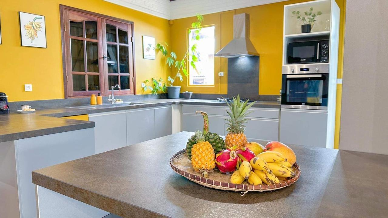 Magnifique Villa Creole Villa Ti Bout Bois Avec Cheminee Au Tevelave Les Avirons 外观 照片