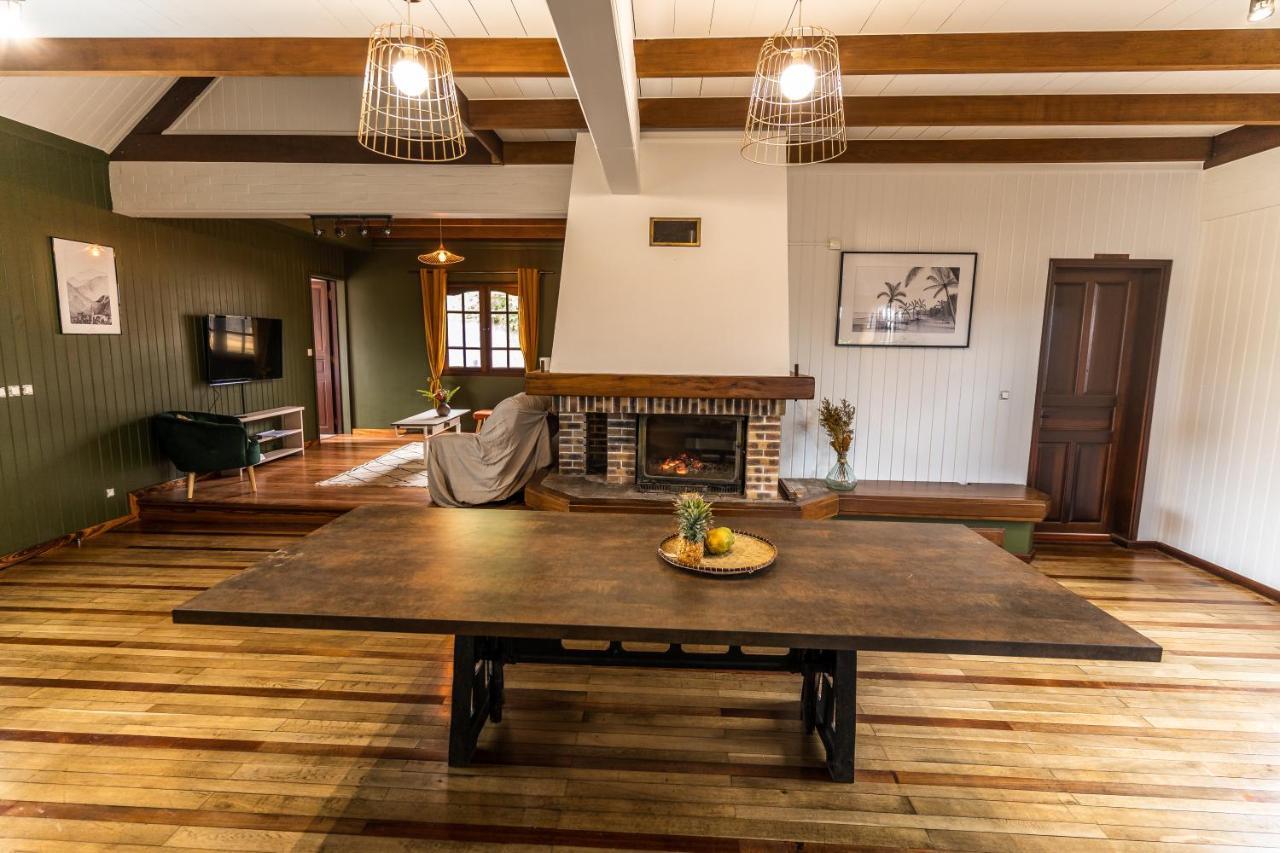 Magnifique Villa Creole Villa Ti Bout Bois Avec Cheminee Au Tevelave Les Avirons 外观 照片
